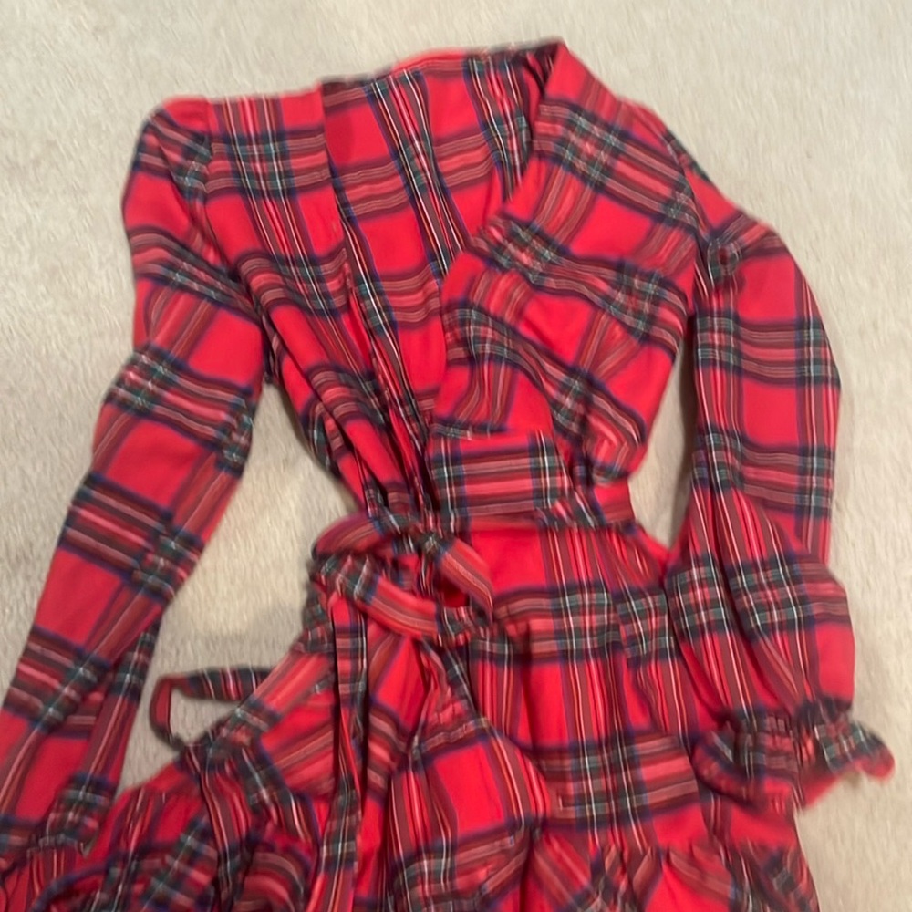 CUPSHE plaid dress NWT medium